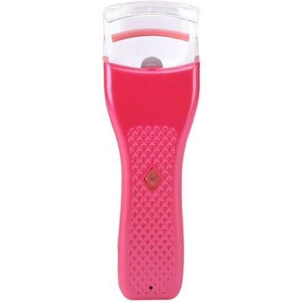 Verwarmde Wimperkruller Oplaadbaar LED Verlichting Langdurig Handheld Wimperverwarming Kruller Roosrood rozerode kleur