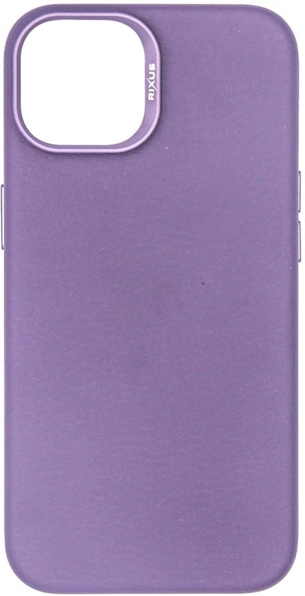 Rixus Classic 02 Case With MagSafe For iPhone 14 Plus Purple
