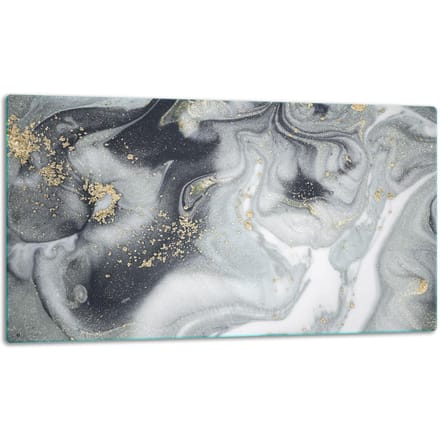 TMK ArtDeko - Snijplank - Glas - 52x30cm - Marmereffect