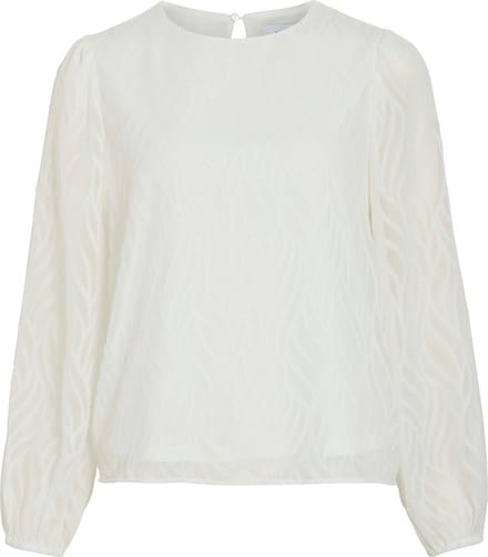 VIMIKA O-NECK L/S TOP - NOOS