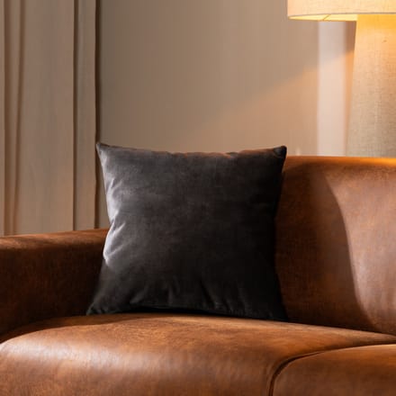 Bronx71® Sierkussen Beau velvet antraciet 45 x 45 cm