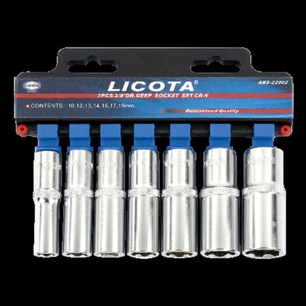 Dopsleutelset 3/8 inch, 10-19mm SuperLock