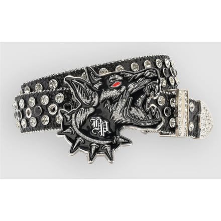 Broken Promises Big Bark Rhinestone Riem patroon
