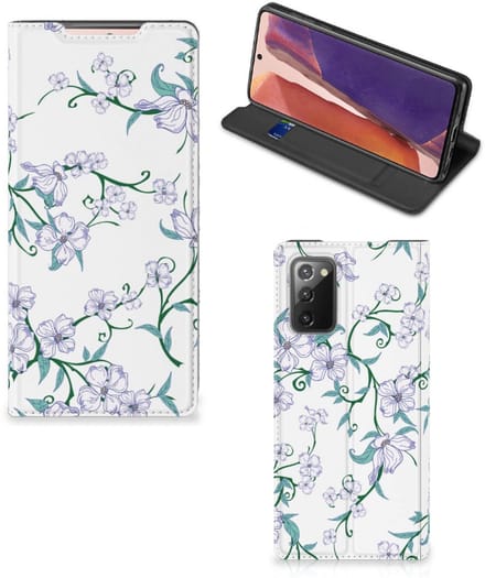 Samsung Galaxy Note20 Uniek Smart Cover Blossom White