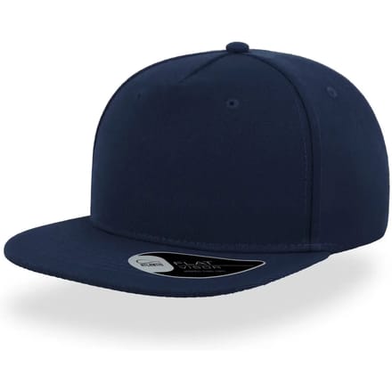 Atlantis Headwear Snap Five-S AT530 - Navy - One size