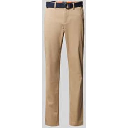 Stoffen broek met Franse steekzakken