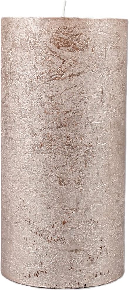 Rasteli Luz Your Senses Stomp Kaars Goud-Champagne Gold D 10 cm H 20 cm