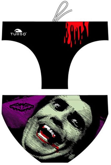 Turbo Dracula Zwemslip Zwart L Man