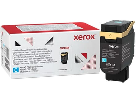 Xerox C320/C325 standaard capaciteit tonercassette, cyaan (1.800 pagina's)