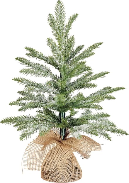 Black Box Trees Brewer Kunstkerstboom in Jute - H45 x Ø36 cm - Frosted Green