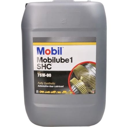 Transmissie olie MOBIL 123716 SHC 75W90 GL-4 GL-5 \\20L