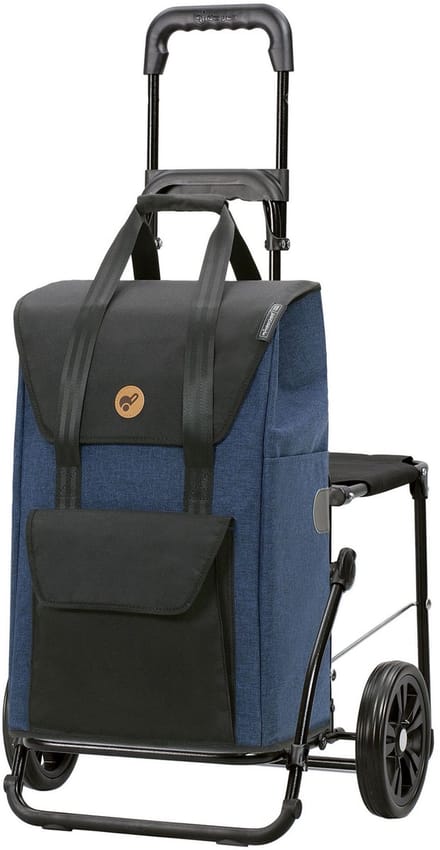 Andersen Shopper Komfort Shopper Senta 2.0 Winkelwagen 57 cm - 49 L - blau