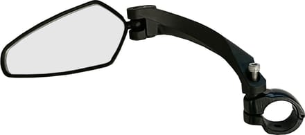 Falkx Fietsspiegel links - acryl glas - 11x5 cm - verbeterde zichtbaarheid