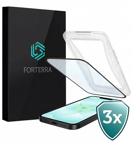 Screenprotector 3 Stuks - Geschikt voor Apple iPhone 17e - Met Installatie Kit - Beschermglas - Gehard Glas - Tempered Glass - Screen Protector