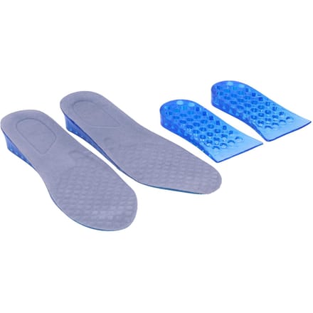 Semelle intérieure rehaussante Absorption des chocs Semelle intérieure augmentant la hauteur de 5 cm Coussinets élastiques pour chaussures(35 39) blue