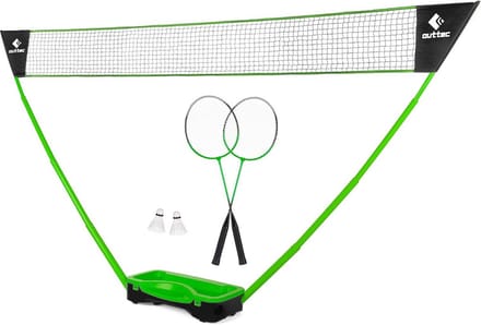 Complete Badminton Set met Net, Rackets en Koffer voor Buiten en Tuin