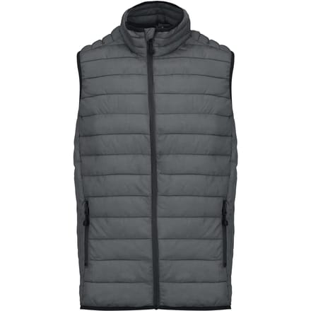 Lightweight Herenbodywarmer merk Kariban Marl Dark Grijs - S