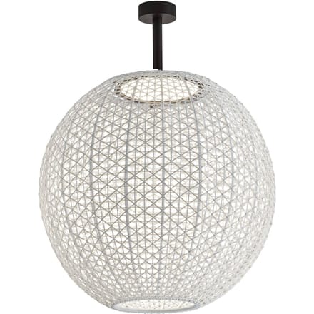 Bover Nans Sphere PF/80 LED buiten plafondlamp beige