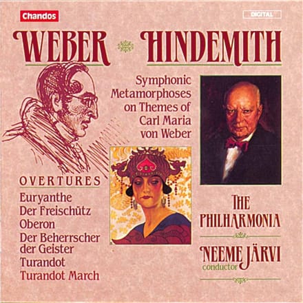 Philharmonia Orchestra - Von Weber: 5 Overtures (CD)