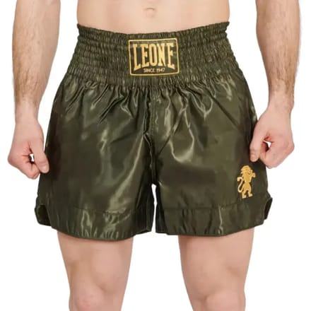 Leone1947 Basic 2 Thaiboksbroekjes Groen L Man