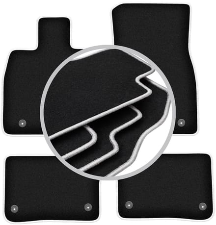 CARLUX-SILVER automatten voor: Cadilac CT6 0 (2016-)