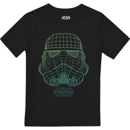 Star Wars Jongens Trooper Rooster T-shirt (Zwart)