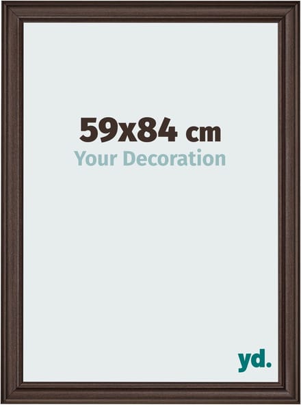 Your Decoration - Fotolijst 59x84 cm - MDF - Eiken Donker - Lazio