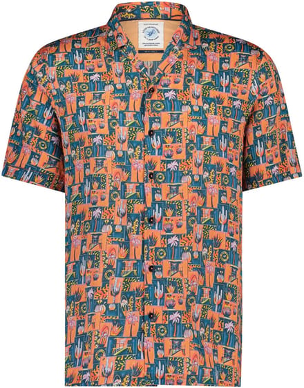 A Fish Named Fred Shirt SS photo box Burnt Coral (28.063.455)