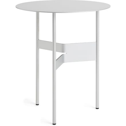 HAY Shim bijzettafel - silvergrey - Ø45 cm