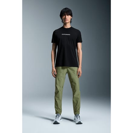 On  Run-t 1 M Black Maat: M | Basic T-Shirts Outlet | Heren | Zwart
