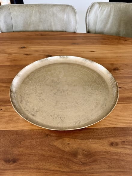 Light & Living - Decoratie schaal KROSNA - Goud - 40.5x40.5x3 cm