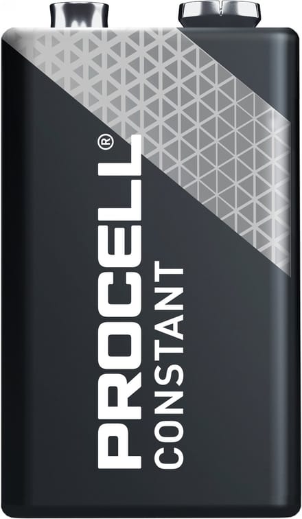 Procell batterij stapel 9v pc1 604 blister van 10 batterijen