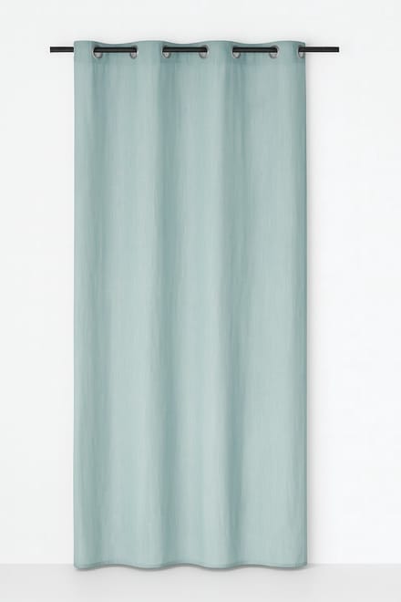 Edera voorhang gordijn teracotta 8 Rings 135 x 260 cm