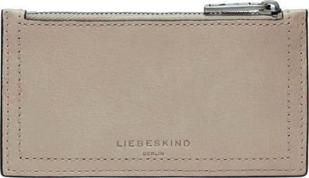 LIEBESKIND BERLIN Kaarthouder LOU 2 3D Leather New Wallet Stone Taupe