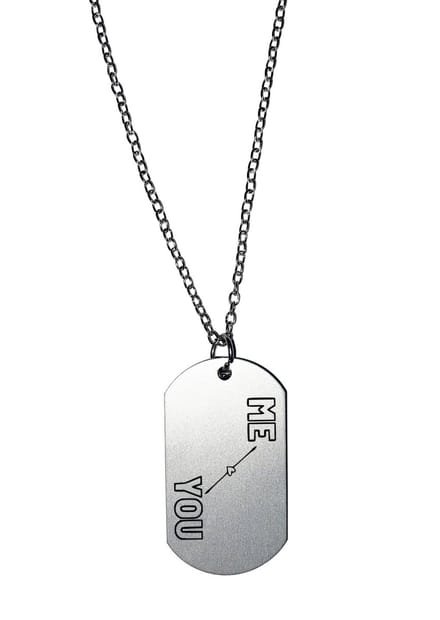 Akyol - ik en jij ketting - Liefde - relatie - cadeau