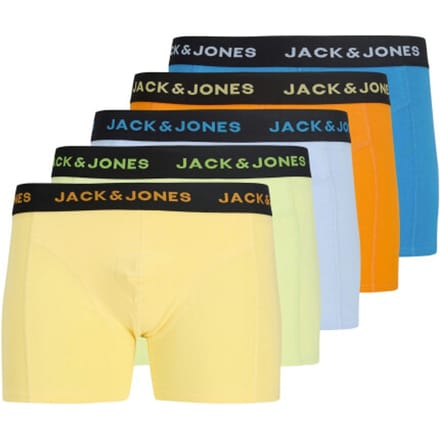 Jack & Jones heren 5P boxers shelby multi