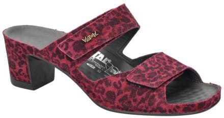 Vital -Dames - bordeaux - slippers & muiltjes - maat 39