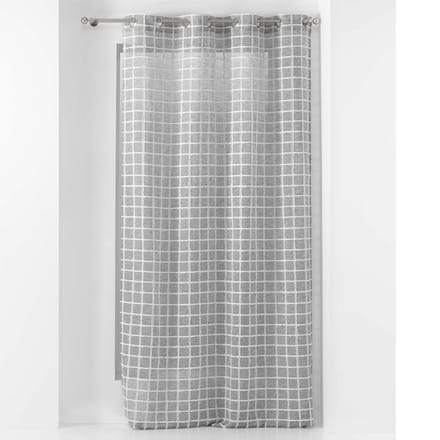 Glasgordijn met Ringen 140 x 240 cm Volx Taupe
