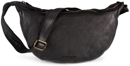 HAROLD'S schoudertas Submarine Pouch Twin Bag Black zwart