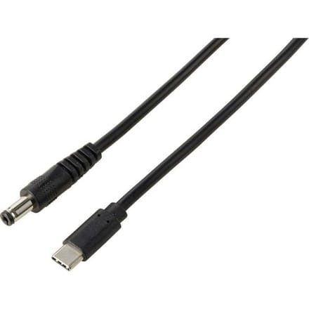 VOLTCRAFT USB-spanningsomvormer DC laagspanningsstekker 5,5 x 2,1 mm Black DC/DC omvormer, Met DC-adapter