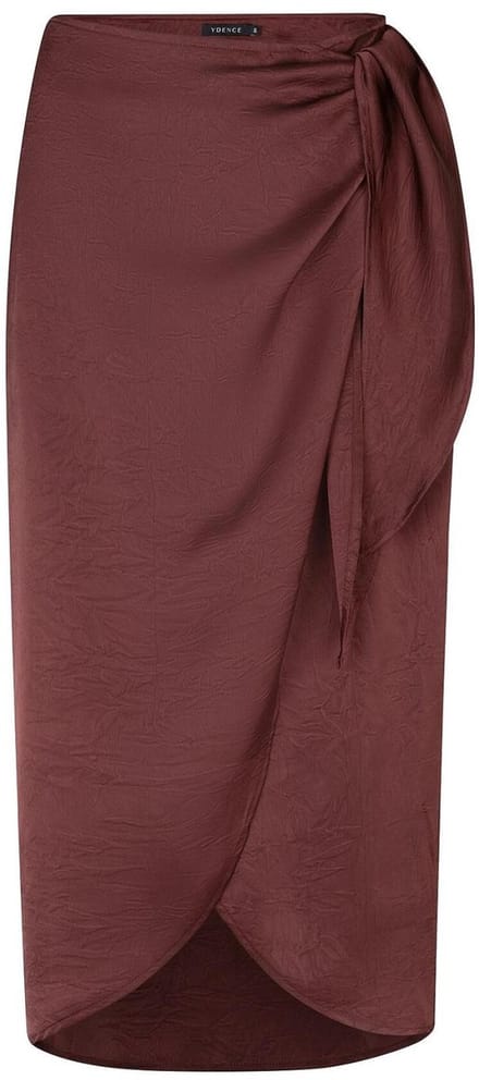 Ydence Skirt Barbara Rokken Dames - Bruin - Maat XS