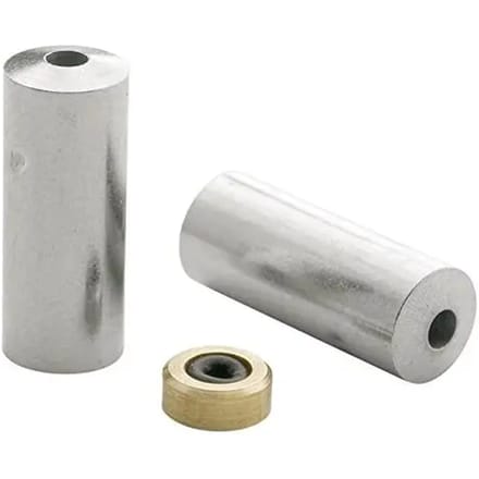 Elvedes Kabelhoedjes 5 X 14 Mm Messing Zilver 100 Stuks