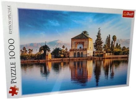 Puzzel Jardins de la Ménara 1000 Stuk - Hoge Kwaliteit, Gemaakt in Polen