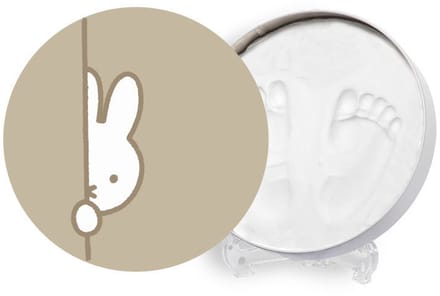 Dooky x nijntje Round Shape Tin – Baby Hand- & Voetafdruk Kraamcadeau