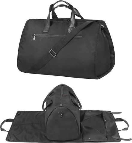 Reizen plunjezak Zwart - 2-in-1 Converterbare Pak Carrier & Holdall