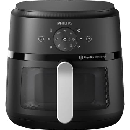 Philips 2000 serie - NA231/00 - Heteluchtfriteuse - 6.2 Liter - 1700 Watt - Zwart