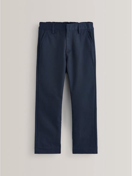 Next - Jongens - Schoolbroek met rechte pijpen - Blauw