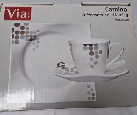 Ritzenhoff & Breker Camino koffieservies 18 stuks porselein
