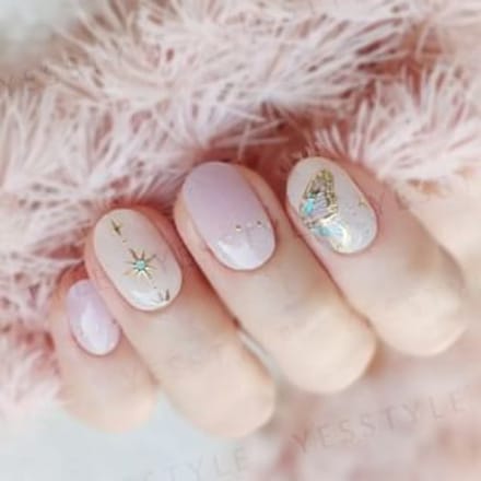 Lunacaca - Dream Nebula Nails Art Stickers 24 pcs