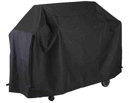 Large Universele BBQ Beschermhoes  – 145x61x117 cm - Zwart